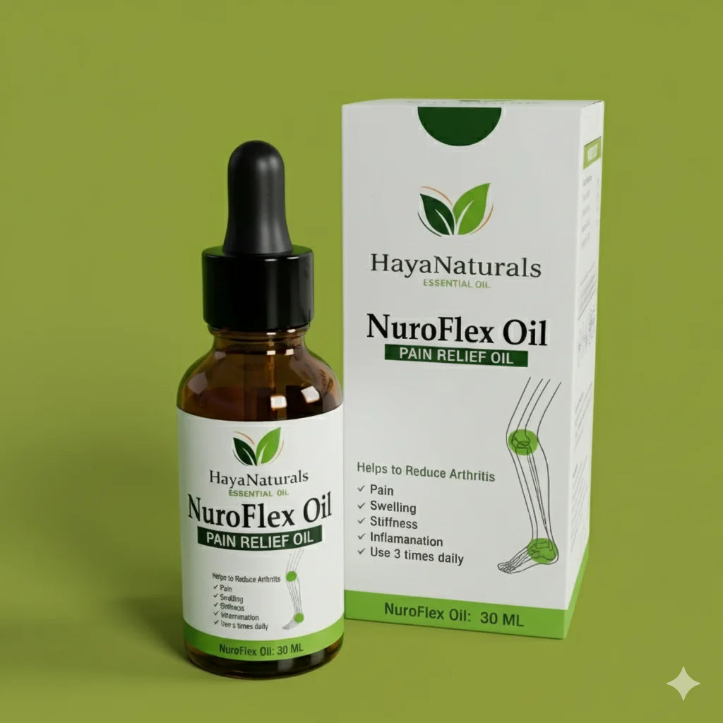 NuroFlex Oil - Pakistan’s No.1 Pain Relief Oil (+ Get FREE Crepe Bandage)